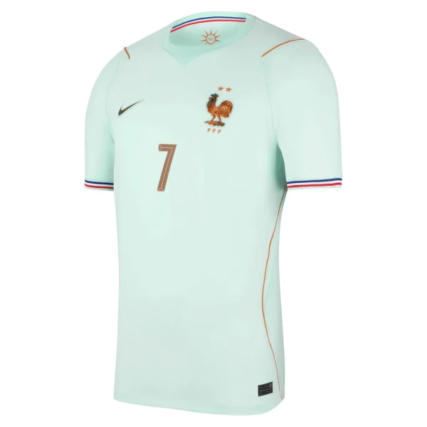 Camisola França O. Dembele 7 Homem Equipamento 2ª Mundial 2026
