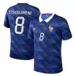 Camisola França Tchouaméni 8 Homem Equipamento 1ª Mundial 2026