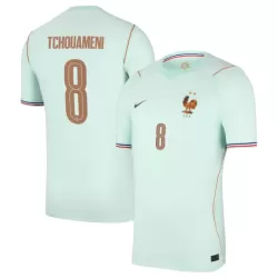 Camisola França Tchouaméni 8 Homem Equipamento 2ª Mundial 2026