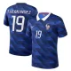 Camisola França Theo Hernandez 19 Homem Equipamento 1ª Mundial 2026 Camisola França Theo Hernandez 19 Homem Equipamento 1ª Mundial 2026