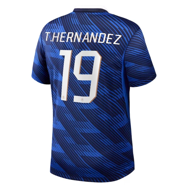 Camisola França Theo Hernandez 19 Homem Equipamento 1ª Mundial 2026