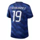 Camisola França Theo Hernandez 19 Homem Equipamento 1ª Mundial 2026