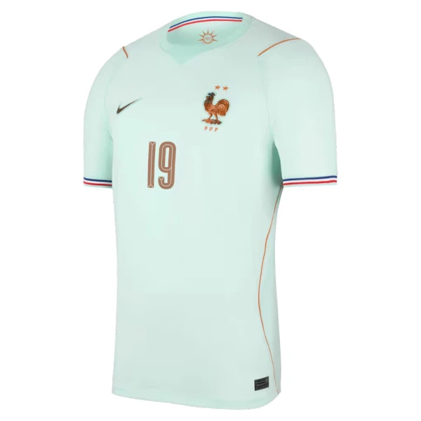 Camisola França Theo Hernandez 19 Homem Equipamento 2ª Mundial 2026