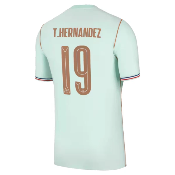 Camisola França Theo Hernandez 19 Homem Equipamento 2ª Mundial 2026