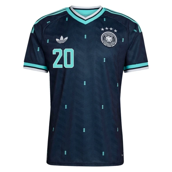 Camisola Alemanha Gnabry 20 Homem Equipamento 2ª Mundial 2026