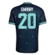 Camisola Alemanha Gnabry 20 Homem Equipamento 2ª Mundial 2026