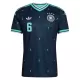 Camisola Alemanha Kimmich 6 Criança Equipamento 2ª Mundial 2026