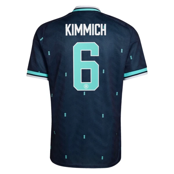 Camisola Alemanha Kimmich 6 Criança Equipamento 2ª Mundial 2026
