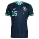 Camisola Alemanha N. Schlotterbeck 15 Homem Equipamento 2ª Mundial 2026