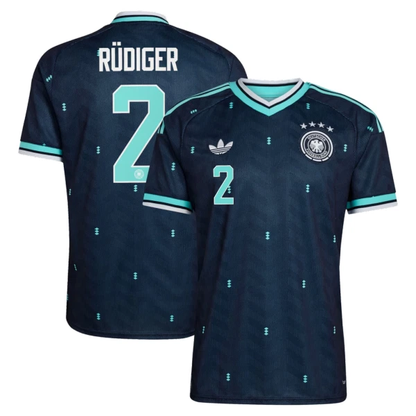 Camisola Alemanha Rudiger 2 Homem Equipamento 2ª Mundial 2026