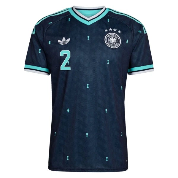 Camisola Alemanha Rudiger 2 Homem Equipamento 2ª Mundial 2026