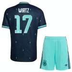Camisola Alemanha Wirtz 17 Criança Equipamento 2ª Mundial 2026
