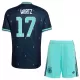 Camisola Alemanha Wirtz 17 Criança Equipamento 2ª Mundial 2026 Camisola Alemanha Wirtz 17 Criança Equipamento 2ª Mundial 2026