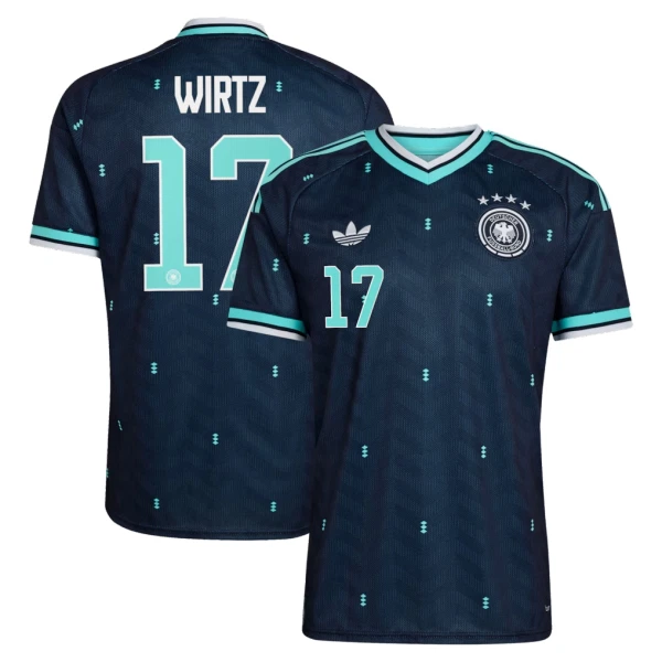 Camisola Alemanha Wirtz 17 Homem Equipamento 2ª Mundial 2026