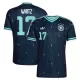 Camisola Alemanha Wirtz 17 Homem Equipamento 2ª Mundial 2026