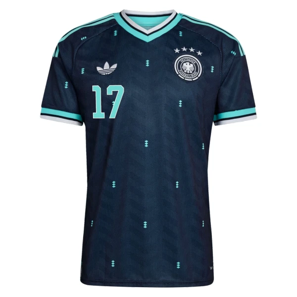 Camisola Alemanha Wirtz 17 Homem Equipamento 2ª Mundial 2026
