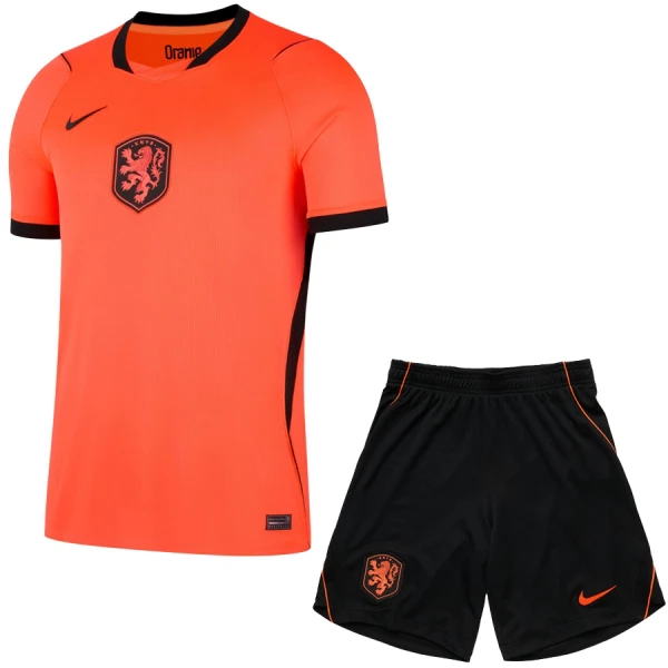 Camisola Holanda Criança Equipamento 1ª Mundial 2026 Camisola Holanda Criança Equipamento 1ª Mundial 2026