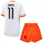 Camisola Holanda Gakpo 11 Criança Equipamento 2ª Mundial 2026