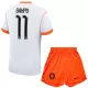 Camisola Holanda Gakpo 11 Criança Equipamento 2ª Mundial 2026 Camisola Holanda Gakpo 11 Criança Equipamento 2ª Mundial 2026