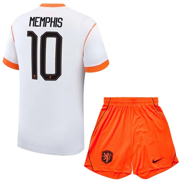 Camisola Holanda Memphis 10 Criança Equipamento 2ª Mundial 2026 Camisola Holanda Memphis 10 Criança Equipamento 2ª Mundial 2026