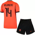Camisola Holanda Reijnders 14 Criança Equipamento 1ª Mundial 2026