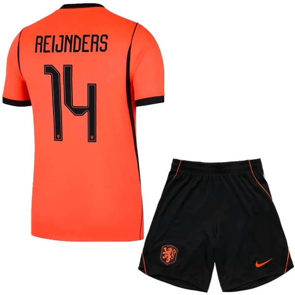 Camisola Holanda Reijnders 14 Criança Equipamento 1ª Mundial 2026