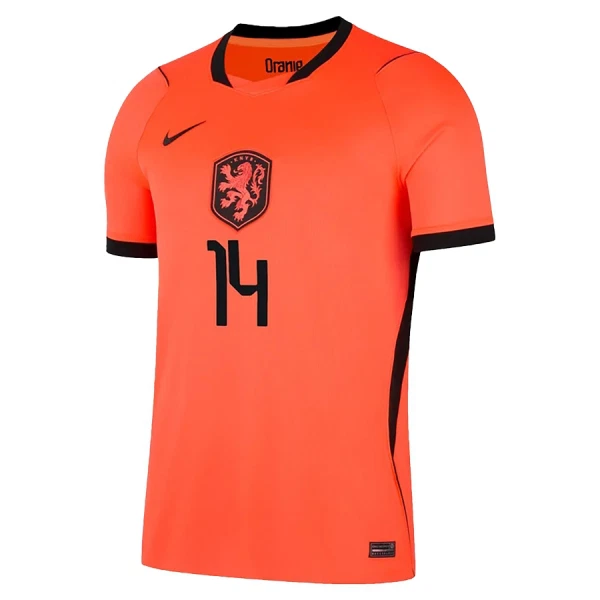 Camisola Holanda Reijnders 14 Criança Equipamento 1ª Mundial 2026