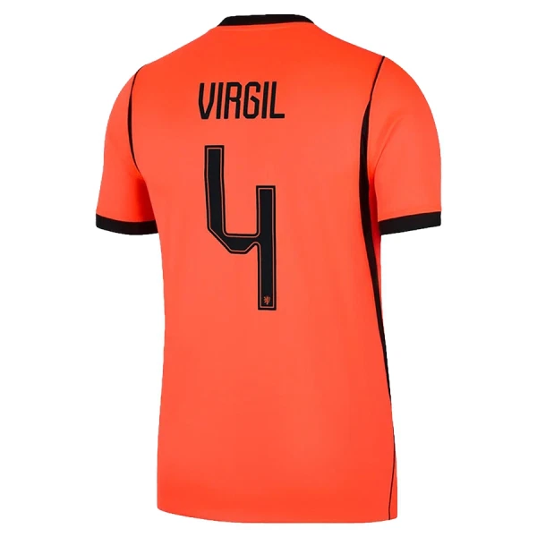 Camisola Holanda Virgil 4 Criança Equipamento 1ª Mundial 2026
