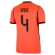 Camisola Holanda Virgil 4 Criança Equipamento 1ª Mundial 2026