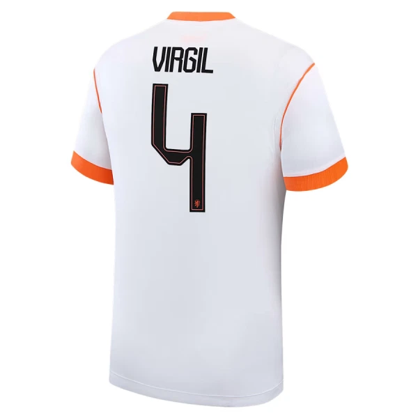 Camisola Holanda Virgil 4 Homem Equipamento 2ª Mundial 2026