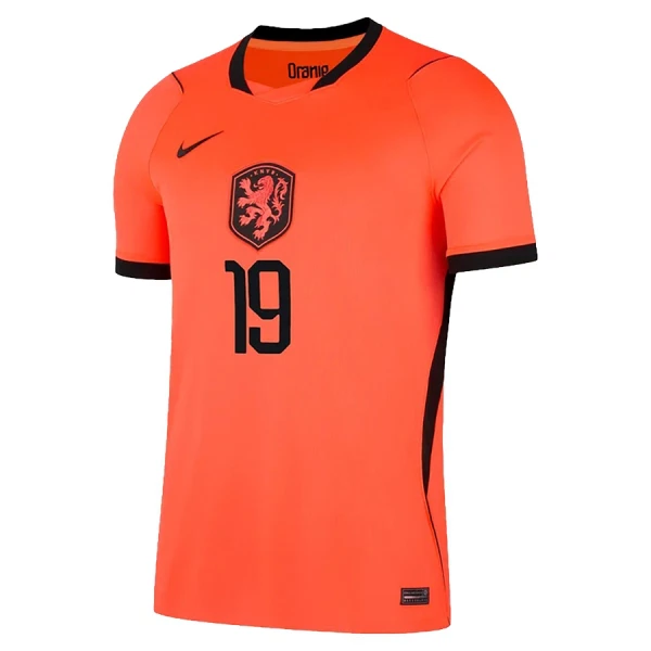 Camisola Holanda Weghorst 19 Homem Equipamento 1ª Mundial 2026