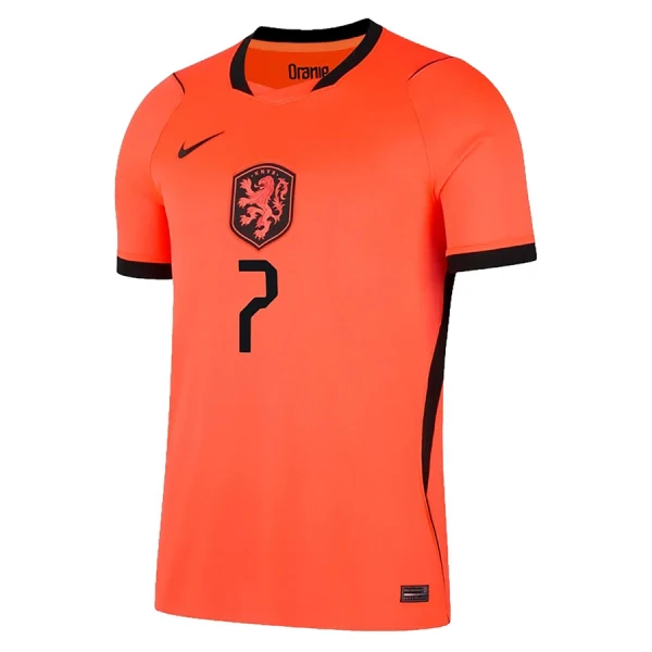 Camisola Holanda Xavi 7 Homem Equipamento 1ª Mundial 2026