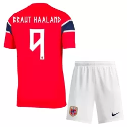 Camisola Noruega Haaland 9 Criança Equipamento 1ª Mundial 2026