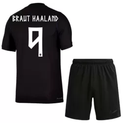 Camisola Noruega Haaland 9 Criança Equipamento 2ª Mundial 2026