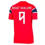 Camisola Noruega Haaland 9 Homem Equipamento 1ª Mundial 2026