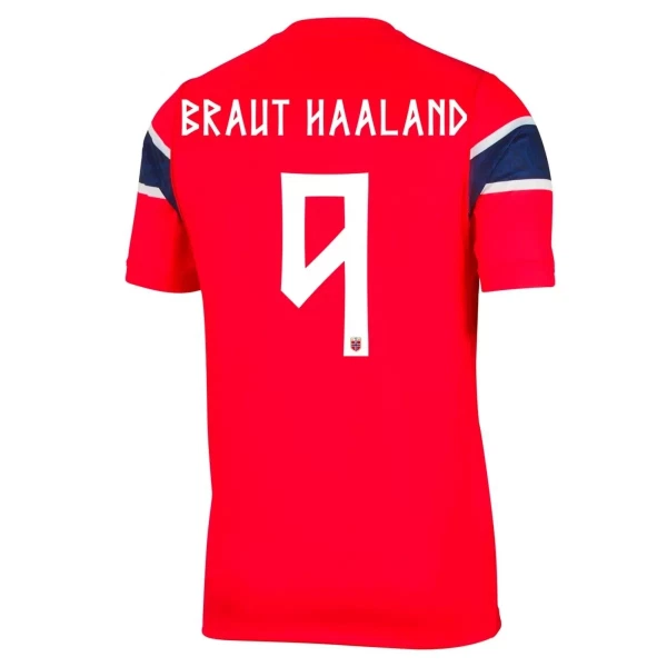 Camisola Noruega Haaland 9 Homem Equipamento 1ª Mundial 2026 Camisola Noruega Haaland 9 Homem Equipamento 1ª Mundial 2026