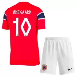 Camisola Noruega Ødegaard 10 Criança Equipamento 1ª Mundial 2026
