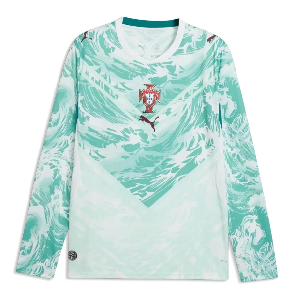 Camisola Manga Comprida Portugal Homem Equipamento 2ª Mundial 2026 Camisola Manga Comprida Portugal Homem Equipamento 2ª Mundial 2026