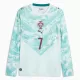 Camisola Manga Comprida Portugal Ronaldo 7 Homem Equipamento 2ª Mundial 2026