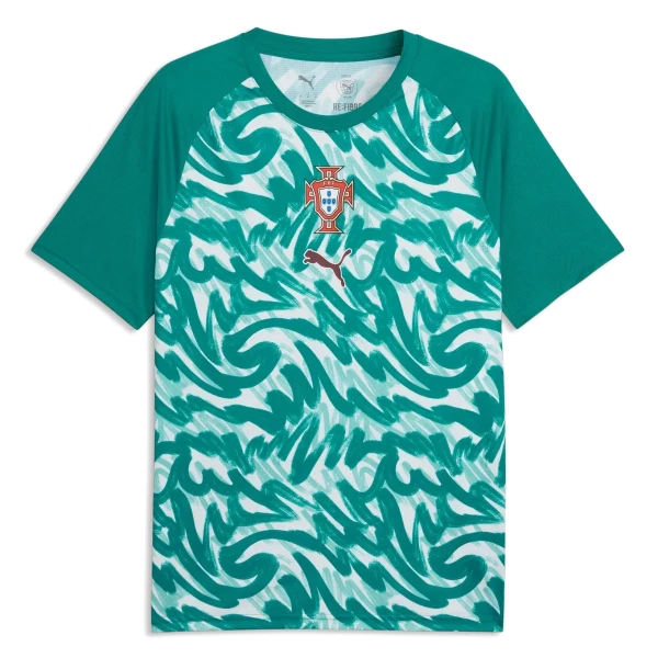 Camisola Portugal Pre-Match Homem Mundial 2026 Verde