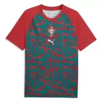 Camisola Portugal Pre-Match Homem Mundial 2026 Vermelha