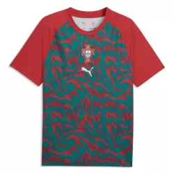 Camisola Portugal Pre-Match Homem Mundial 2026 Vermelha