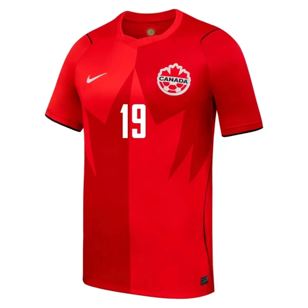 Camisola Canadá Davies 19 Homem Equipamento 1ª Mundial 2026