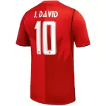 Camisola Canadá J. David 10 Homem Equipamento 1ª Mundial 2026