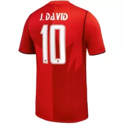 Camisola Canadá J. David 10 Homem Equipamento 1ª Mundial 2026