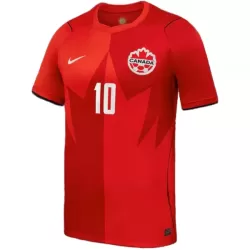 Camisola Canadá J. David 10 Homem Equipamento 1ª Mundial 2026