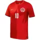 Camisola Canadá J. David 10 Homem Equipamento 1ª Mundial 2026