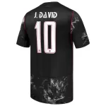 Camisola Canadá J. David 10 Homem Equipamento 2ª Mundial 2026