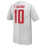 Camisola Canadá J. David 10 Homem Equipamento 3ª Mundial 2026