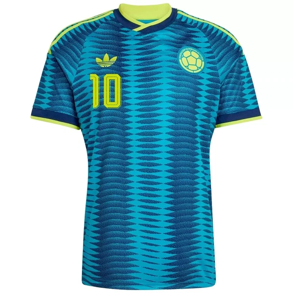 Camisola Colômbia James 10 Homem Equipamento 2ª Mundial 2026